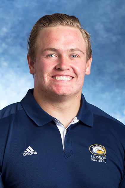 UC Davis student athlete Jordan Hoyt '18
